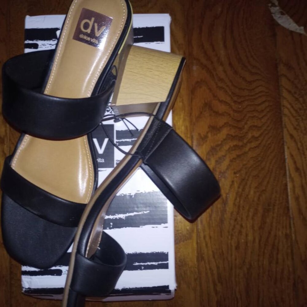 DV By Dolce Vita Women's Size 11 Sharona DW714453A Heel Strap Sandals NIB - Picture 6 of 7